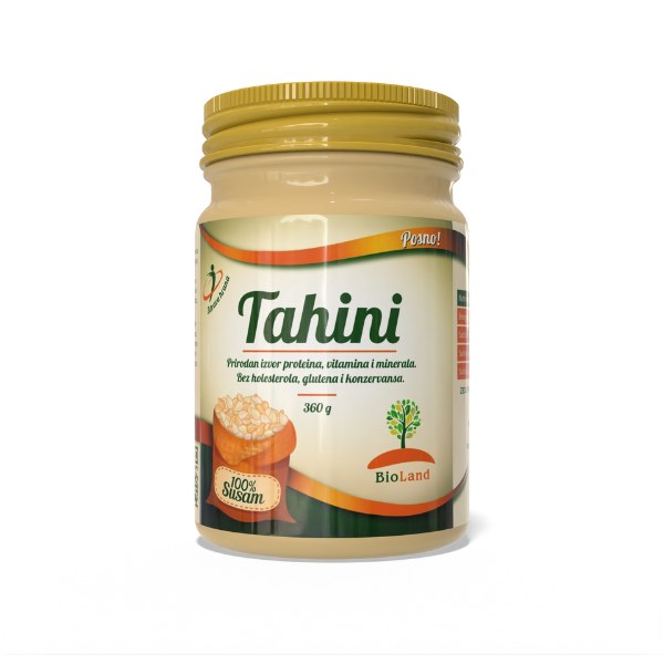 Tahini preliv za zelenu salatu — recept sa BioLand proizvodima